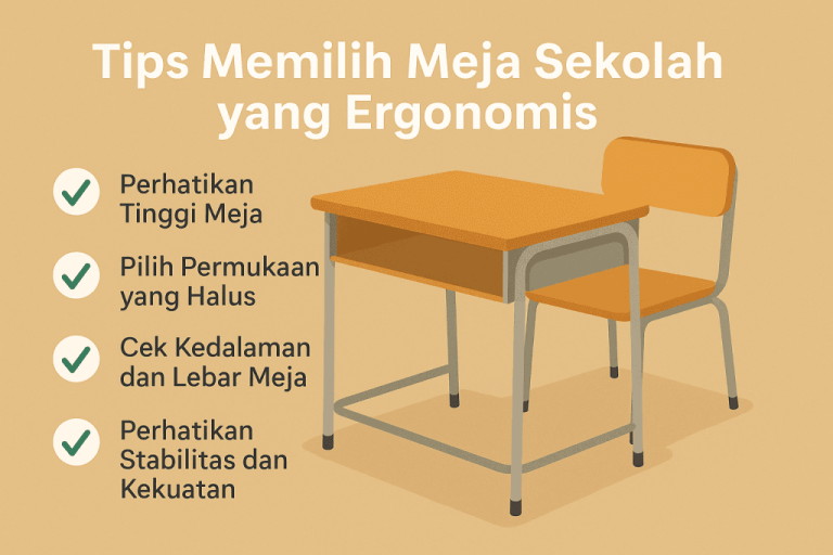 Tips Memilih Perlengkapan Sekolah Yang Ergonomis Untuk Anak Mendukung Tumbuh Kembang Optimal Dan Kenyamanan Belajar