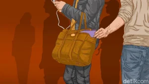 Fenomena Sanksi Sosial Di Tanah Abang Terduga Pencopet Diarak Dengan Kalungan Pengakuan